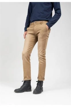 Jeans Slim Beige Pour Homme - JOGINO JG8120M - DEELUXEJeans JOGINO -Vêtements Homme Soldes Magasin jeans jogino 8