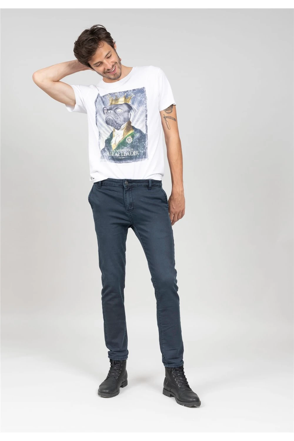 Jeans Slim Bleu Marine Pour Homme - JOGINO JG8119M - DEELUXEJeans JOGINO 3 Jeans Slim Bleu Marine Pour Homme - JOGINO JG8119M - DEELUXEJeans JOGINO