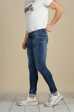 Jeans Skinny Avec Délavage Pour Homme - JOGIO S21JG8100M - DEELUXEJeans JOGIO