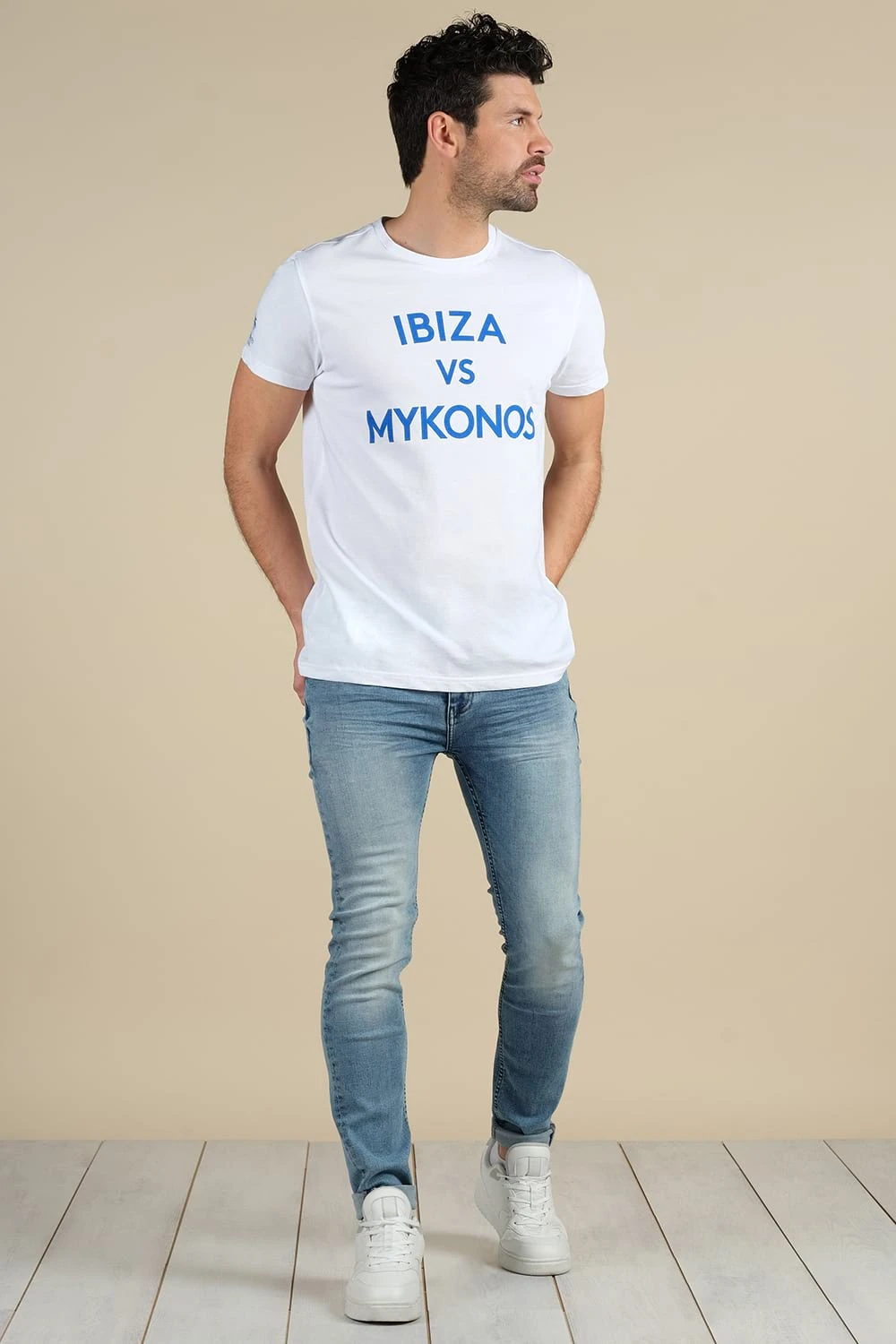 Jean Slim Délavé Pour Homme - NATE JJ8060M - DEELUXEJeans NATE 4 Jean Slim Délavé Pour Homme - NATE JJ8060M - DEELUXEJeans NATE – Image 2