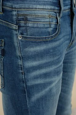 Jean Slim Délavé Pour Homme - NATE JJ8059M - DEELUXEJeans NATE -Vêtements Homme Soldes Magasin jeans nate 8