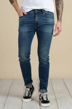 Jean Skinny Délavé Pour Homme - REM JJ8056M - DEELUXEJeans REM -Vêtements Homme Soldes Magasin jeans rem 7