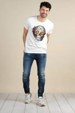 Jeans Skinny Délavé Pour Homme - SAWYER JJ8063M - DEELUXEJeans SAWYER -Vêtements Homme Soldes Magasin jeans sawyer 1