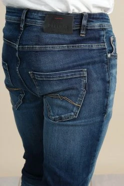 Jeans Skinny Délavé Pour Homme - SAWYER JJ8063M - DEELUXEJeans SAWYER -Vêtements Homme Soldes Magasin jeans sawyer 4