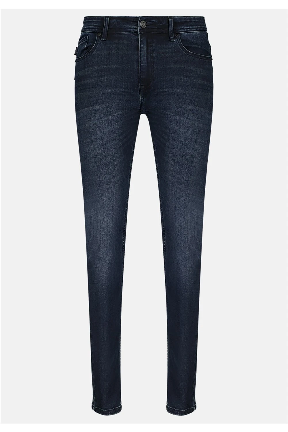 Jeans Skinny Bleu Foncé Délavé Pour Homme - SKENDER JJ8077M - DEELUXEJeans SKENDER 4 Jeans Skinny Bleu Foncé Délavé Pour Homme - SKENDER JJ8077M - DEELUXEJeans SKENDER – Image 2