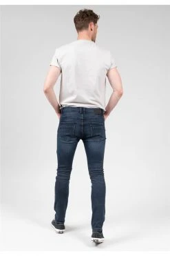 Jeans Skinny Bleu Foncé Délavé Pour Homme - SKENDER JJ8077M - DEELUXEJeans SKENDER 11 Jeans Skinny Bleu Foncé Délavé Pour Homme - SKENDER JJ8077M - DEELUXEJeans SKENDER -Vêtements Homme Soldes Magasin jeans skender 16