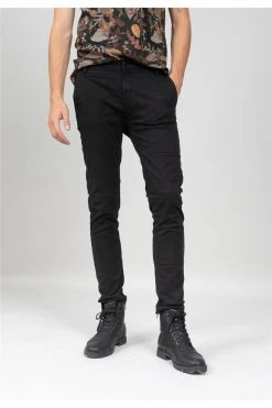 Jeans Skinny Noir Pour Homme - SKILO JJ8083M - DEELUXEJeans SKILO -Vêtements Homme Soldes Magasin jeans skilo 8