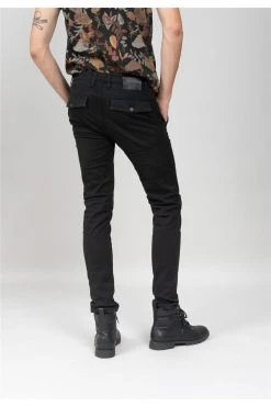 Jeans Skinny Noir Pour Homme - SKILO JJ8083M - DEELUXEJeans SKILO -Vêtements Homme Soldes Magasin jeans skilo 9