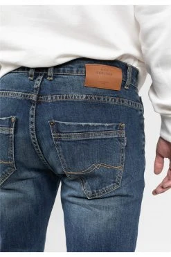 Jeans Regular Bleu Délavé Pour Homme - STAN JJ8073M - DEELUXEJeans STAN -Vêtements Homme Soldes Magasin jeans stan 23