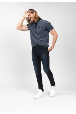 Jeans Tapered Bleu Délavé Pour Homme - TAYLOR JJ8074M - DEELUXEJeans TAYLOR 11 Jeans Tapered Bleu Délavé Pour Homme - TAYLOR JJ8074M - DEELUXEJeans TAYLOR -Vêtements Homme Soldes Magasin jeans taylor 3