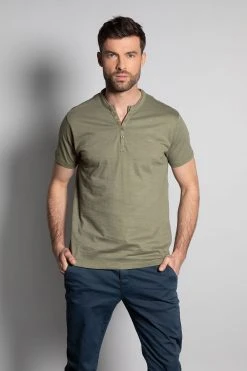 T-shirts T-shirt Uni à Col Boutonné Pour Homme - KALONI S20176 - DEELUXET-SHIRT KALONI 13 T-shirts T-shirt Uni à Col Boutonné Pour Homme - KALONI S20176 - DEELUXET-SHIRT KALONI -Vêtements Homme Soldes Magasin kaloni 5