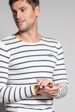 Pulls & Sweats Homme Pull à Rayures Pour Homme - MADOXON S20310 - DEELUXEPULL MADOXON -Vêtements Homme Soldes Magasin madoxon 4