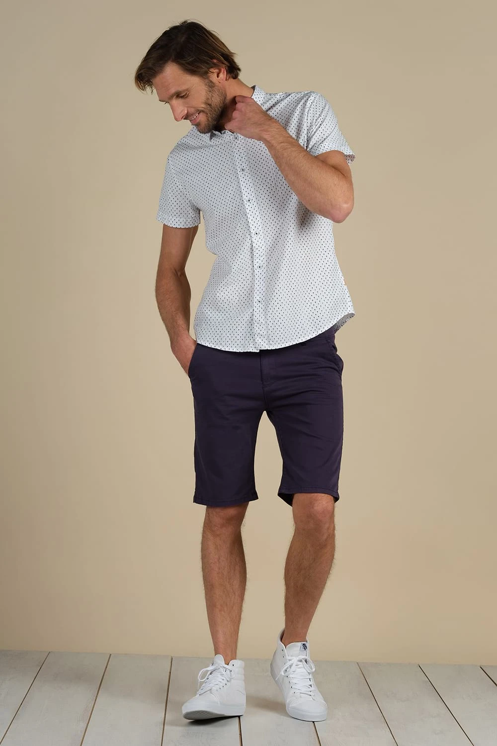 Chemises Chemise à Imprimé Palmier Pour Homme - PAGOS S20424 - DEELUXECHEMISE PAGOS 4 Chemises Chemise à Imprimé Palmier Pour Homme - PAGOS S20424 - DEELUXECHEMISE PAGOS – Image 2