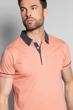 Polos Polo Uni à Col Imprimé Pour Homme - PAMPAS S20232 - DEELUXEPOLO PAMPAS -Vêtements Homme Soldes Magasin pampas 4