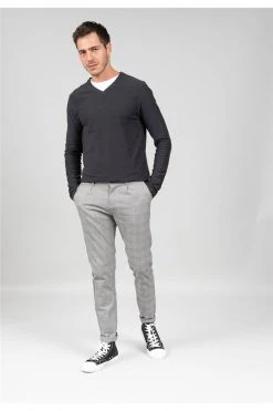 Pantalons Pantalon à Carreaux Pour Homme - LAUREL 01V7023M - DEELUXEPantalon LAUREL