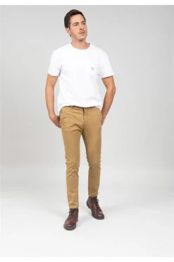 Pantalons Pantalon Chino En Coton Pour Homme - MANIA 01V7002M - DEELUXEPantalon MANIA