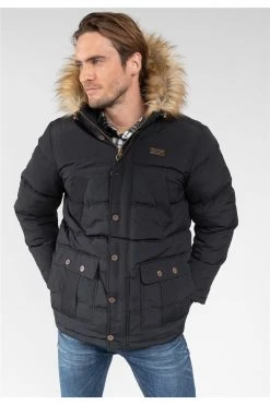 Vestes & Blousons Parka à Capuche Fourrure Pour Homme - BROWDSON 01V664M - DEELUXEParka BROWDSON