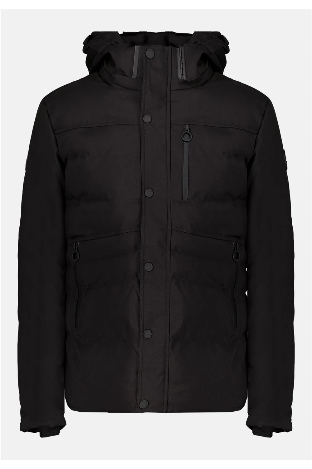 Vestes & Blousons Doudoune Unie à Col Haut Et Capuche Pour Homme - CHIRO 01V661M - DEELUXEParka CHIRO 4 Vestes & Blousons Doudoune Unie à Col Haut Et Capuche Pour Homme - CHIRO 01V661M - DEELUXEParka CHIRO – Image 2