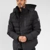 Vestes & Blousons Doudoune Unie à Col Haut Et Capuche Pour Homme - CHIRO 01V661M - DEELUXEParka CHIRO -Vêtements Homme Soldes Magasin parka chiro