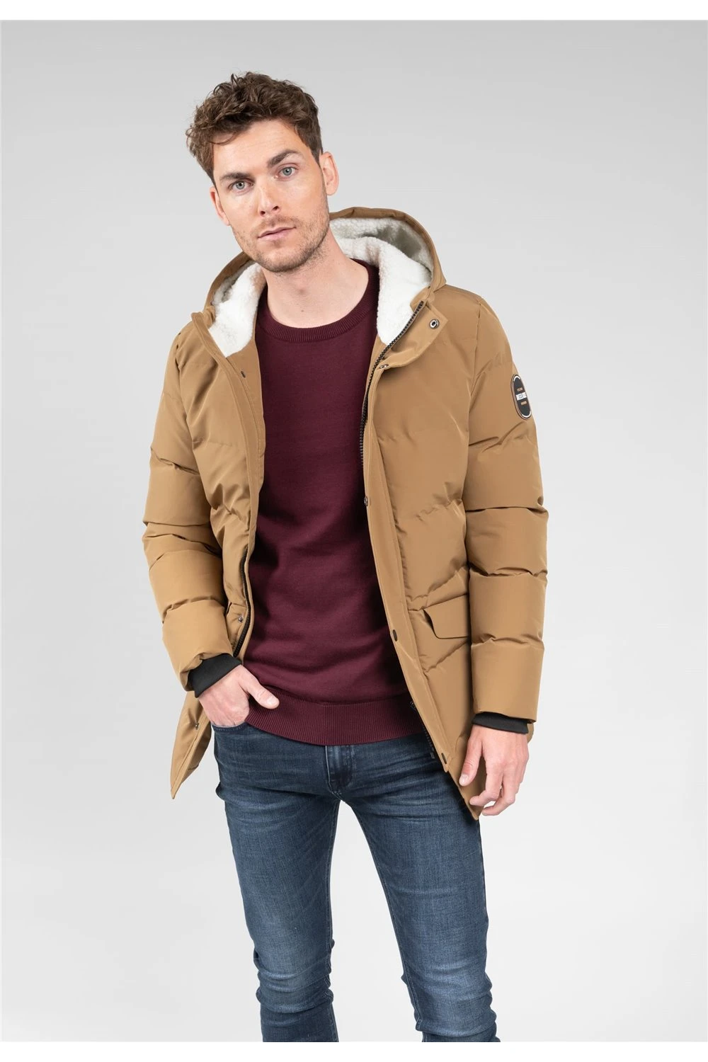 Vestes & Blousons Parka Longue à Capuche Pour Homme - DAYLIN 01V663M - DEELUXEParka DAYLIN 5 Vestes & Blousons Parka Longue à Capuche Pour Homme - DAYLIN 01V663M - DEELUXEParka DAYLIN – Image 3