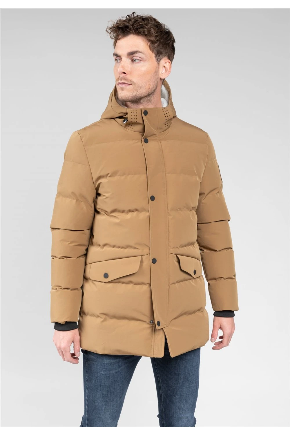 Vestes & Blousons Parka Longue à Capuche Pour Homme - DAYLIN 01V663M - DEELUXEParka DAYLIN 7 Vestes & Blousons Parka Longue à Capuche Pour Homme - DAYLIN 01V663M - DEELUXEParka DAYLIN – Image 5