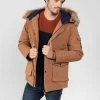 Vestes & Blousons Parka à Capuche Fourrure Pour Homme - OFFICIAL 01V665M - DEELUXEParka OFFICIAL -Vêtements Homme Soldes Magasin parka official