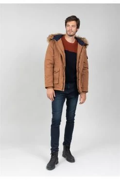 Vestes & Blousons Parka à Capuche Fourrure Pour Homme - OFFICIAL 01V665M - DEELUXEParka OFFICIAL 10 Vestes & Blousons Parka à Capuche Fourrure Pour Homme - OFFICIAL 01V665M - DEELUXEParka OFFICIAL -Vêtements Homme Soldes Magasin parka official 2