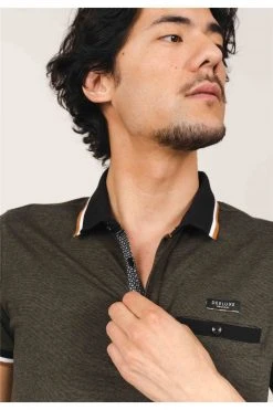 Polos Polo à Bords ContrastésPolo DREXLER 10 Polos Polo à Bords ContrastésPolo DREXLER -Vêtements Homme Soldes Magasin polo drexler 2