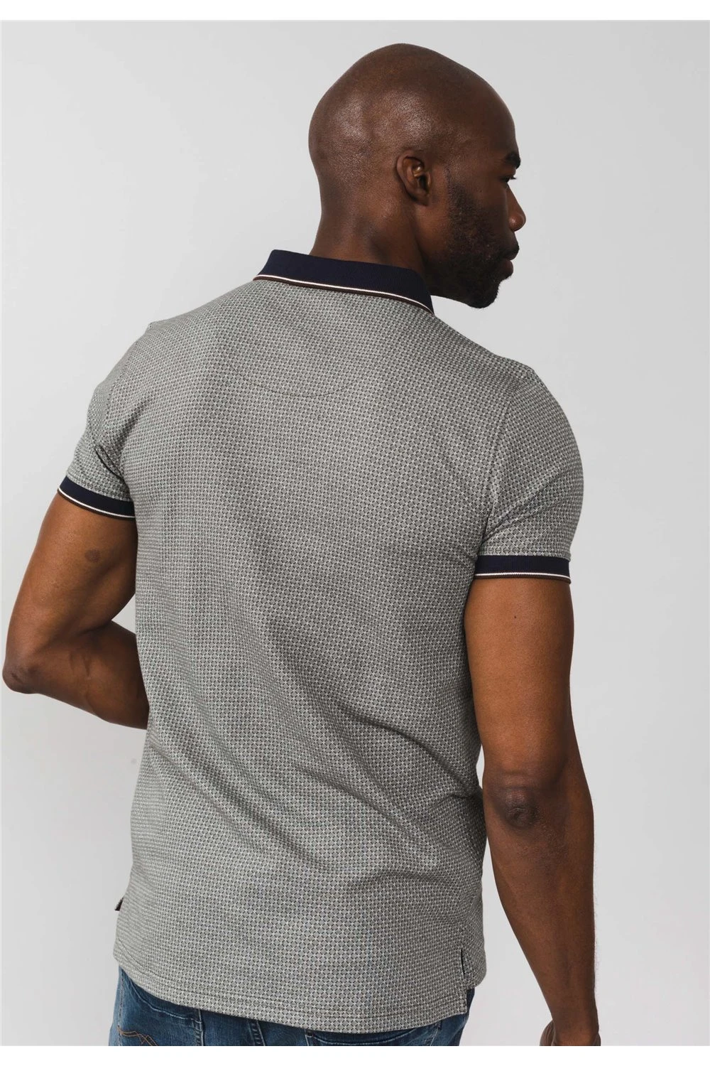 Polos Polo Manches Courtes à Motifs Col BoutonnéPolo HYPHEN 4 Polos Polo Manches Courtes à Motifs Col BoutonnéPolo HYPHEN – Image 2