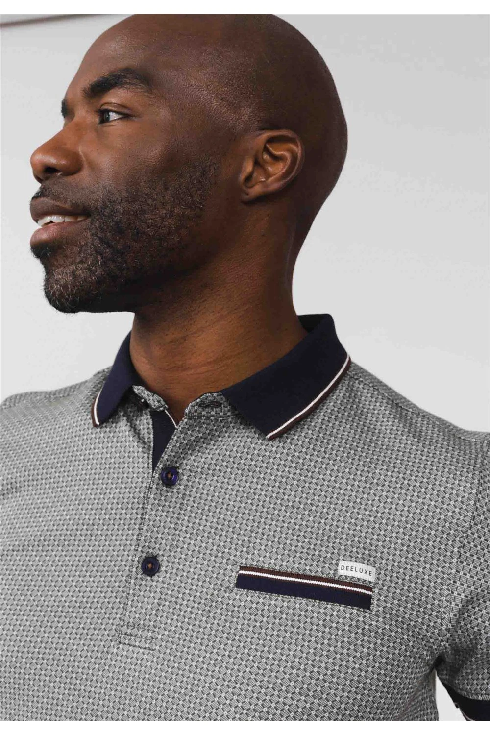 Polos Polo Manches Courtes à Motifs Col BoutonnéPolo HYPHEN 8 Polos Polo Manches Courtes à Motifs Col BoutonnéPolo HYPHEN – Image 6