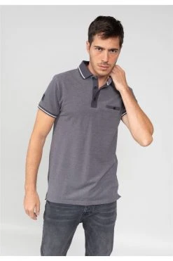 Polos Homme Polo Piqué à Motifs Pour Homme - ITEM 01V202M - DEELUXEPolo ITEM