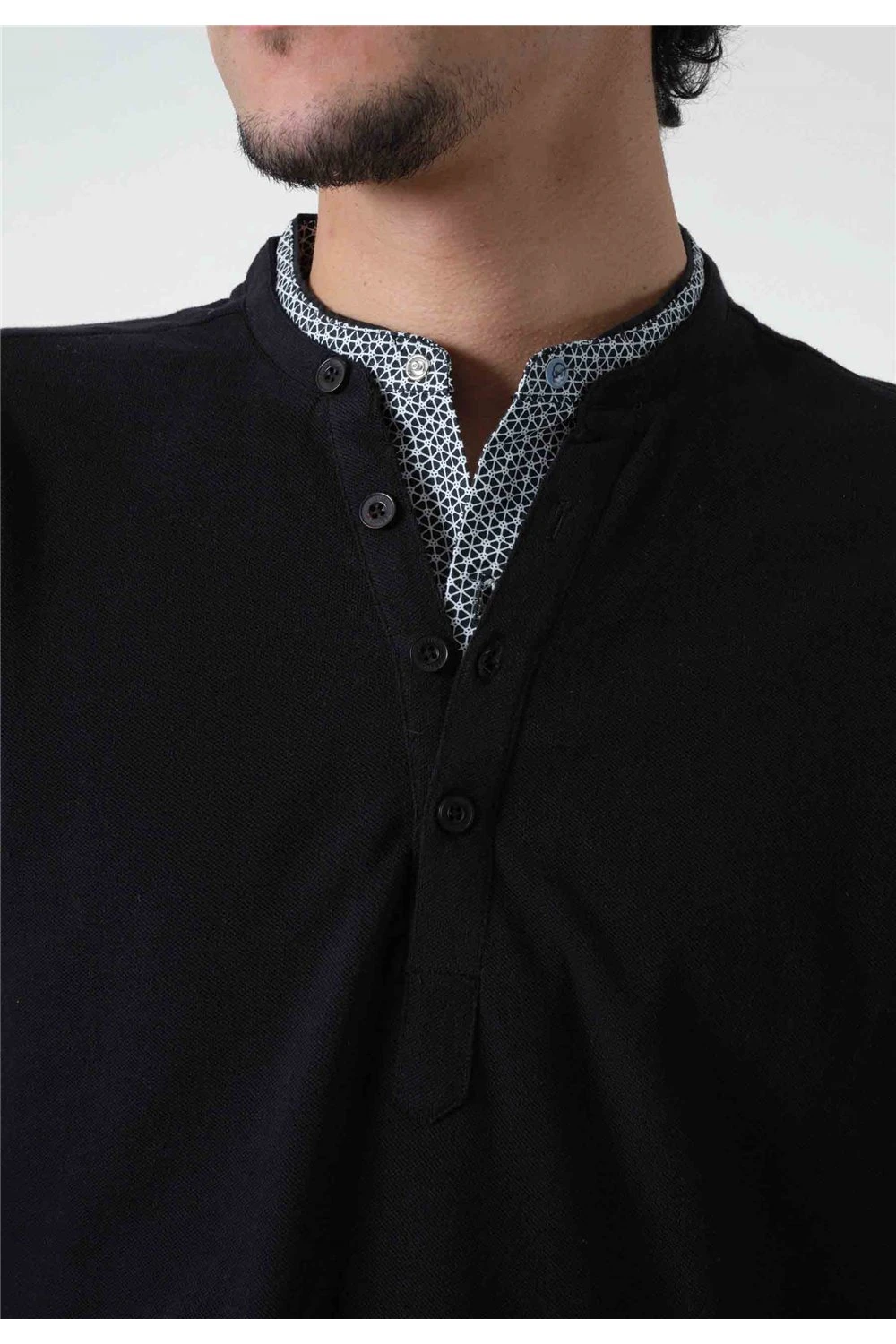 Polos Polo Manches Longues Col Doublé Et BoutonnéPolo IZY 5 Polos Polo Manches Longues Col Doublé Et BoutonnéPolo IZY – Image 3