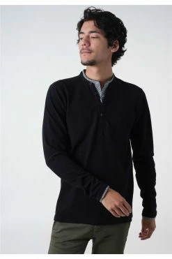 Polos Polo Manches Longues Col Doublé Et BoutonnéPolo IZY 11 Polos Polo Manches Longues Col Doublé Et BoutonnéPolo IZY -Vêtements Homme Soldes Magasin polo izy 3