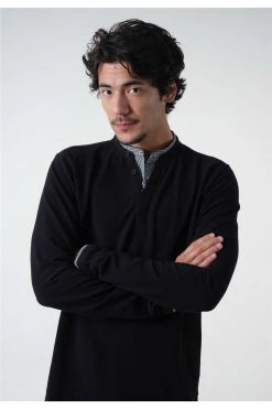 Polos Polo Manches Longues Col Doublé Et BoutonnéPolo IZY 12 Polos Polo Manches Longues Col Doublé Et BoutonnéPolo IZY -Vêtements Homme Soldes Magasin polo izy 4