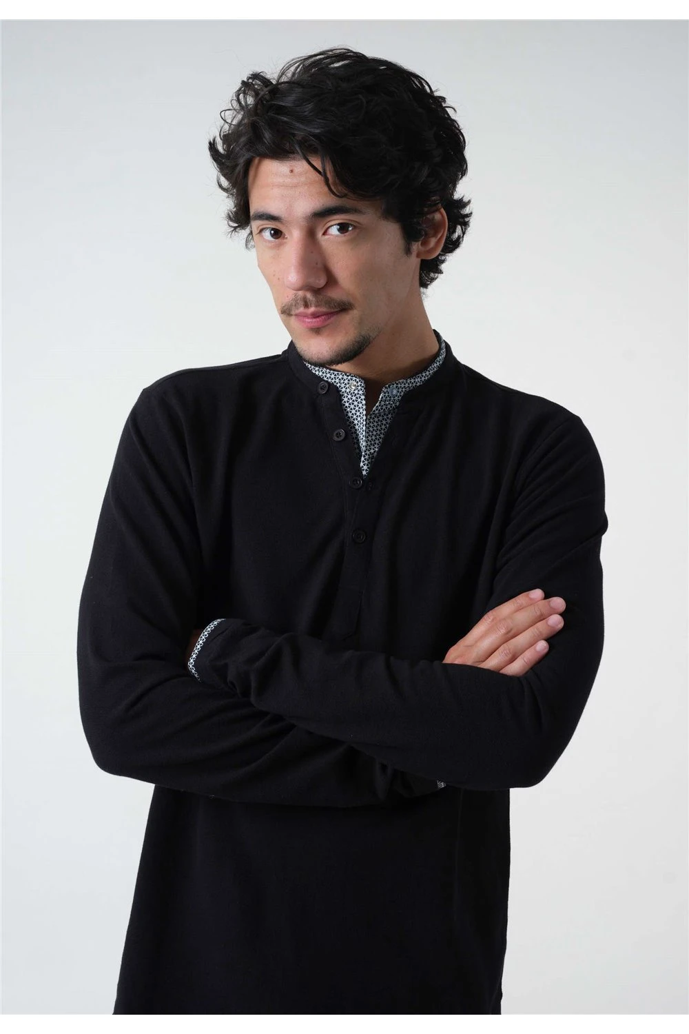 Polos Polo Manches Longues Col Doublé Et BoutonnéPolo IZY 7 Polos Polo Manches Longues Col Doublé Et BoutonnéPolo IZY – Image 5