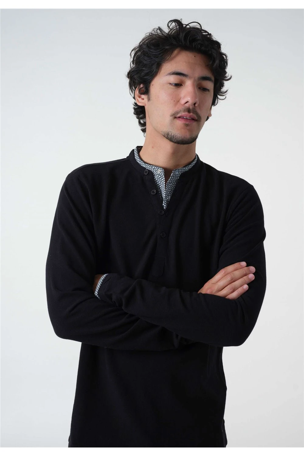 Polos Polo Manches Longues Col Doublé Et BoutonnéPolo IZY 8 Polos Polo Manches Longues Col Doublé Et BoutonnéPolo IZY – Image 6