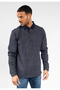Polos Homme Polo Manches Longues à Motifs Pour Homme - KLAW 01V252M - DEELUXEPolo KLAW
