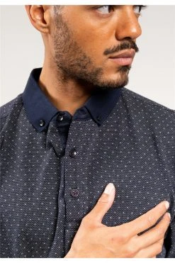 Polos Homme Polo Manches Longues à Motifs Pour Homme - KLAW 01V252M - DEELUXEPolo KLAW -Vêtements Homme Soldes Magasin polo klaw 4