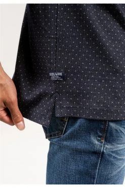 Polos Homme Polo Manches Longues à Motifs Pour Homme - KLAW 01V252M - DEELUXEPolo KLAW -Vêtements Homme Soldes Magasin polo klaw 5