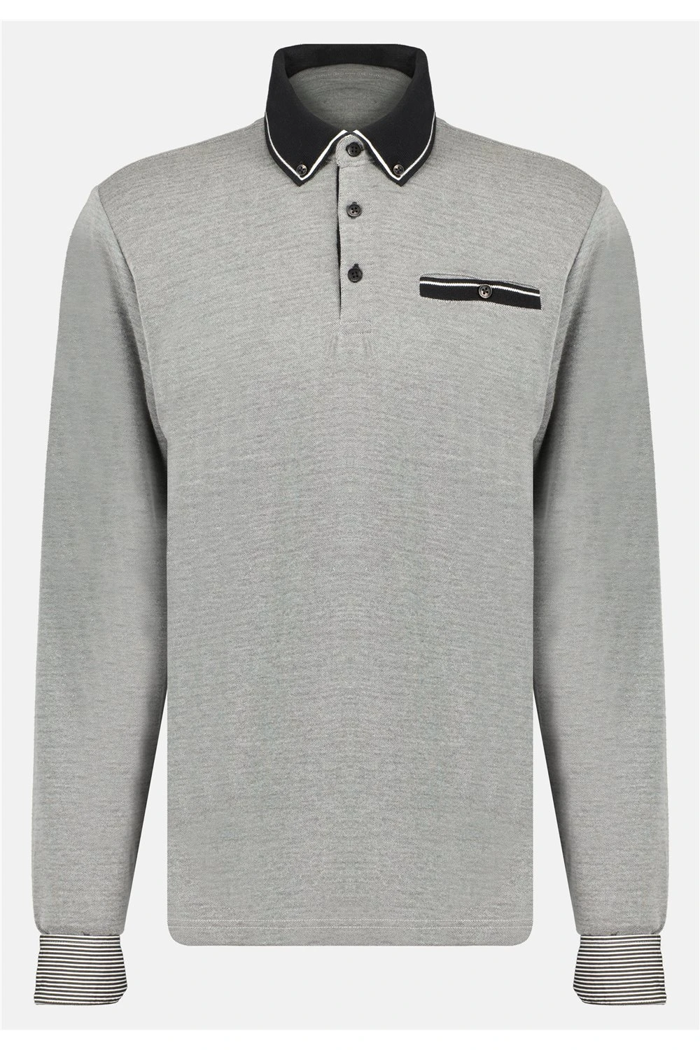 Polos Polo à Manches Longues Pour Homme - KLONE 01V209M - DEELUXEPolo KLONE 4 Polos Polo à Manches Longues Pour Homme - KLONE 01V209M - DEELUXEPolo KLONE – Image 2