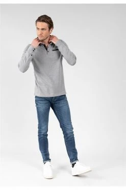 Polos Polo à Manches Longues Pour Homme - KLONE 01V209M - DEELUXEPolo KLONE 11 Polos Polo à Manches Longues Pour Homme - KLONE 01V209M - DEELUXEPolo KLONE -Vêtements Homme Soldes Magasin polo klone 3