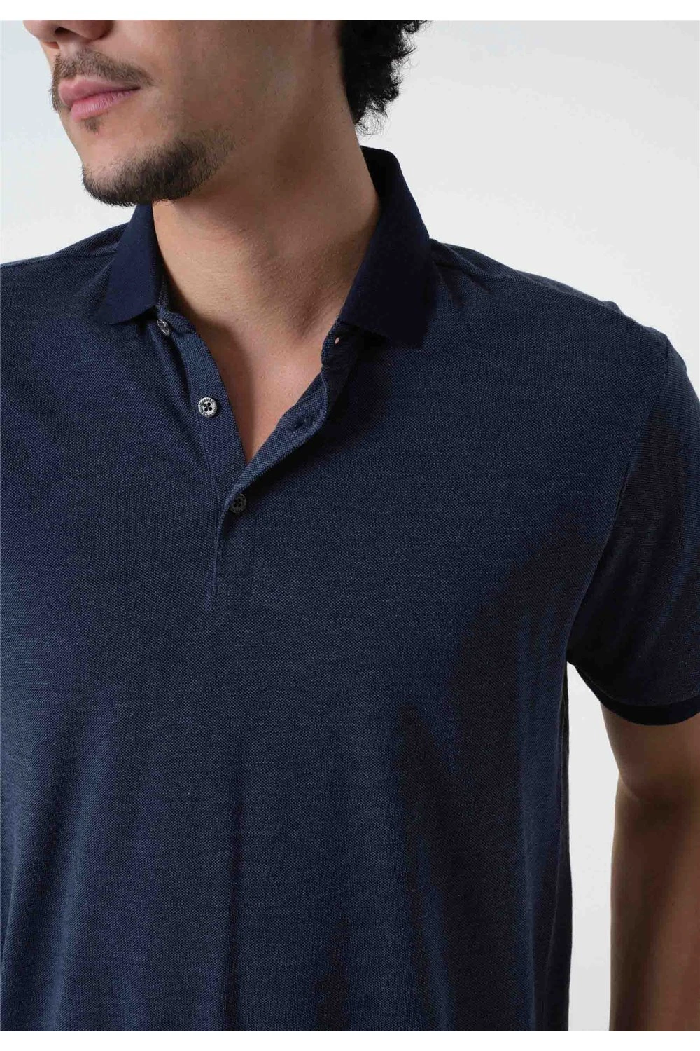 Polos Polo Manches Courtes Col BoutonnéPolo MILAN 3 Polos Polo Manches Courtes Col BoutonnéPolo MILAN – Image 2