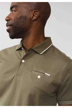 Polos Polo Manches Courtes Jacquard Col BoutonnéPolo NOVELITO -Vêtements Homme Soldes Magasin polo novelito 2