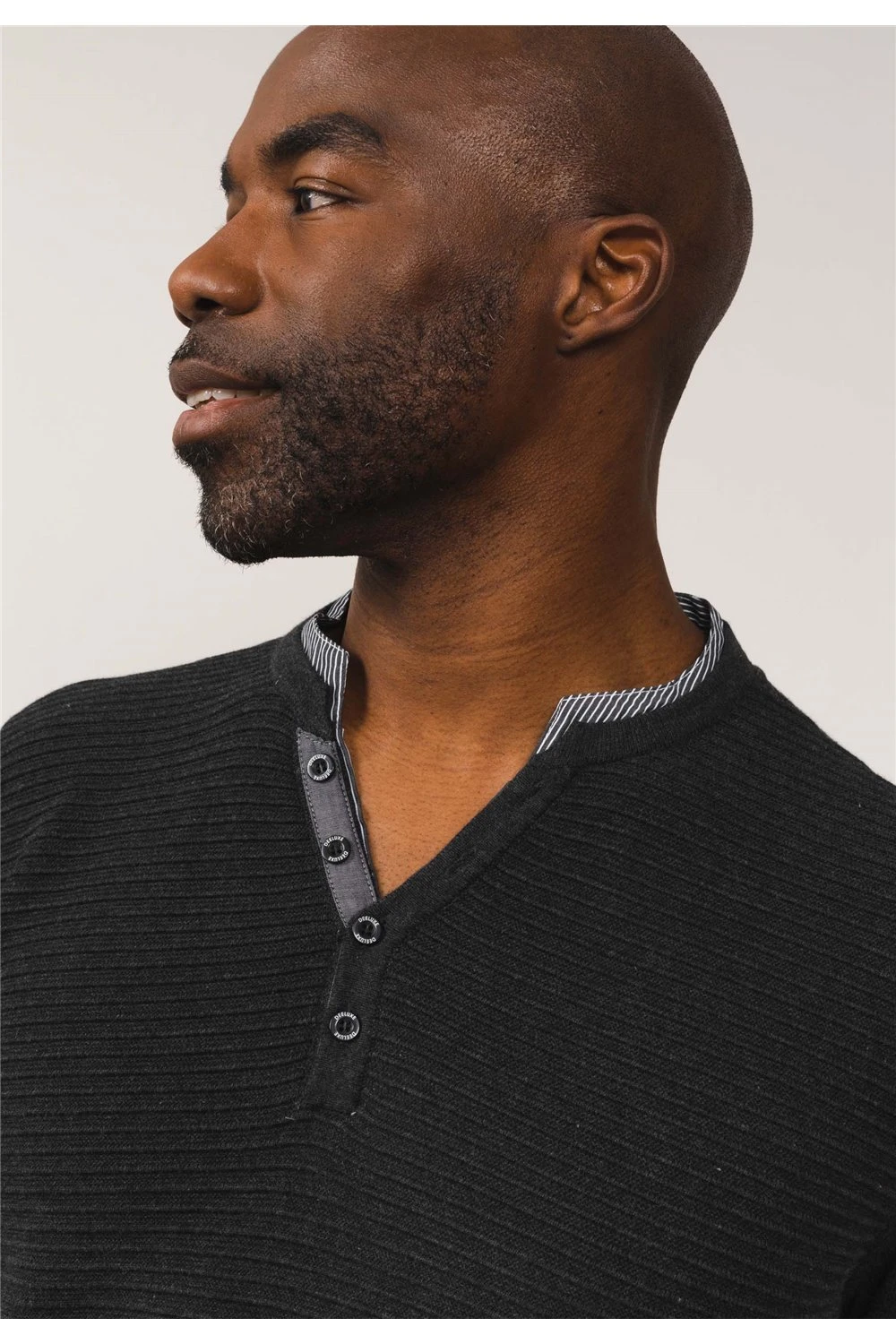 Pulls Pull Col V BoutonnéPull JOYASON 4 Pulls Pull Col V BoutonnéPull JOYASON – Image 2