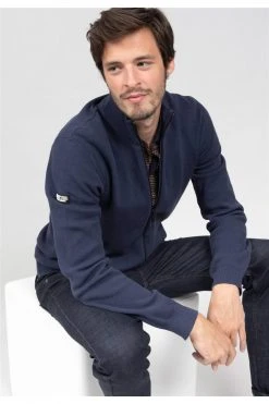 Pulls Gilet Zippé En Maille Pour Homme - LINE 01V312M - DEELUXEPull LINE