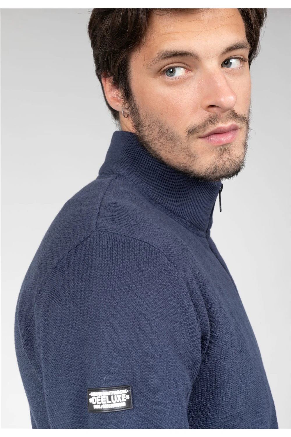 Pulls Gilet Zippé En Maille Pour Homme - LINE 01V312M - DEELUXEPull LINE 8 Pulls Gilet Zippé En Maille Pour Homme - LINE 01V312M - DEELUXEPull LINE – Image 6