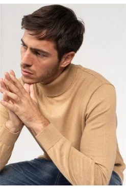 Pulls Pull Col Roulé En Maille Pour Homme - ROLLUP 01V313M - DEELUXEPull ROLLUP