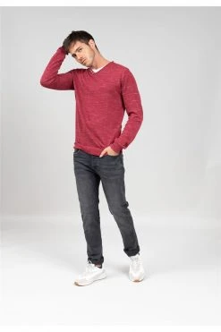 Pulls Pull Chiné à Double Col Pour Homme - SINGLE 01V320M - DEELUXEPull SINGLE -Vêtements Homme Soldes Magasin pull single 14