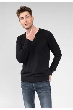 Pulls Pull Col V En Coton Bio Pour Homme - VIAN 01V314M - DEELUXEPull VIAN 13 Pulls Pull Col V En Coton Bio Pour Homme - VIAN 01V314M - DEELUXEPull VIAN -Vêtements Homme Soldes Magasin pull vian 11