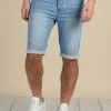 Shorts & Bermudas Short Slim En Jean Délavé Pour Homme - BART S21JG854M - DEELUXEShort BART -Vêtements Homme Soldes Magasin short bart 12